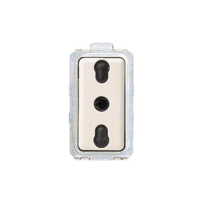 BIPRESA 10-16A ONDA PRESA COMPATIBILE CON SERIE LIVING LIGHT MARLANVIL - Foto 13