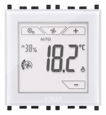 Termostato ambiente domotico touchscreen da parete - Byme