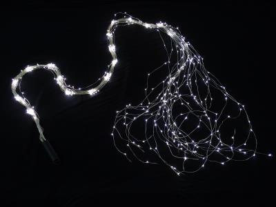 Cascata luminosa modellabile fili di rame 700 Led - Bianco Freddo