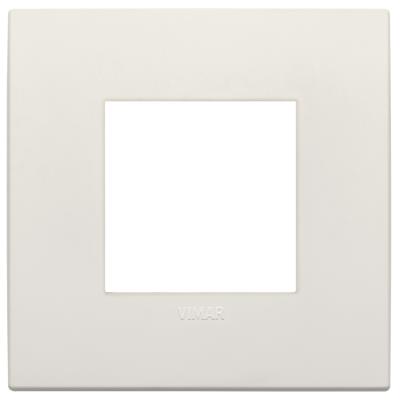 Confezione di placche 2 moduli classica in tecnopolimero Arké - avorio