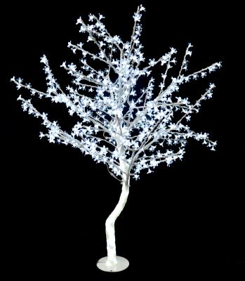 Ciliegio in fiore luminoso da esterno 600 Led - Bianco Freddo