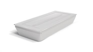 39.LED0620 - LAMPADA D' EMERGENZA SLIM A LED DA PARETE MURO 3W 5h SA-SE  IP20 - Life