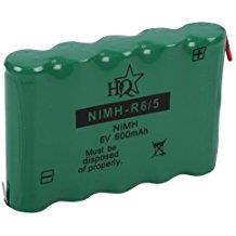 Pacco batterie NiMH 9,6V 600mAh
