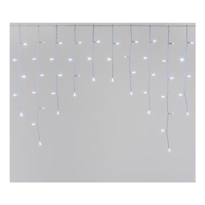 Tenda luminosa prolungabile sfalsata 186 Led con flash - Bianco Freddo