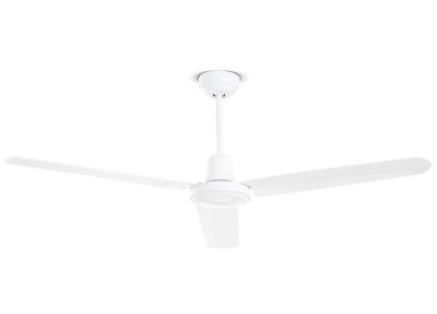 Ventilatore da soffitto senza luce 3 pale Ø 140cm - bianco lucido