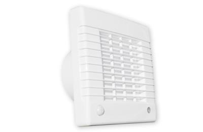 Aspiratore da parete o soffitto con timer e sensore d'umidità - ⌀100mm