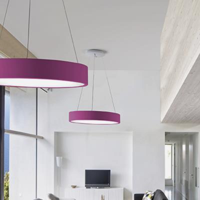 Sospensione led Aurora nera