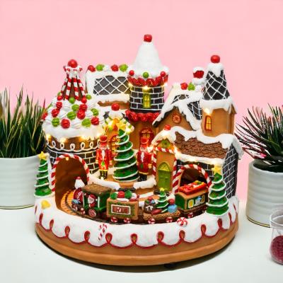 Carillon di Natale luminoso - Villaggio Candy Village 