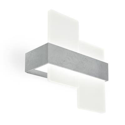 Applique a Led con diffusore a sbalzo foglia d