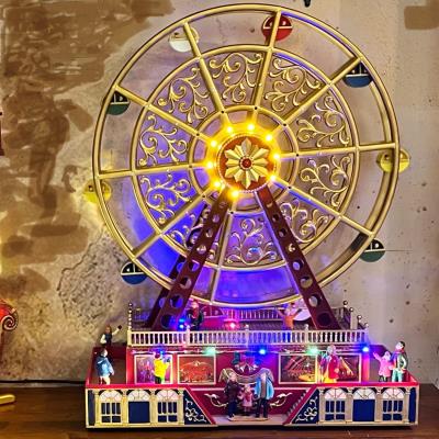 Carillon di Natale luminoso - Ruota panoramica