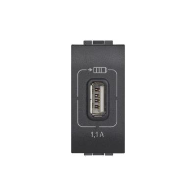 Caricatore USB 1100mA 5Vdc Livinglight