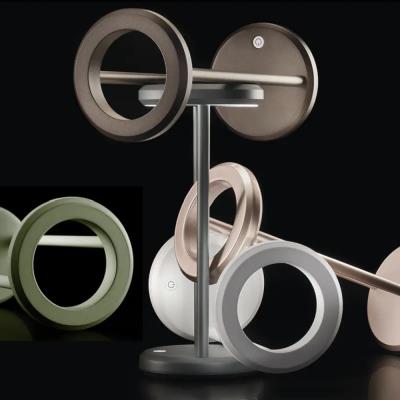 Lampada da tavolo Clepsy ruggine