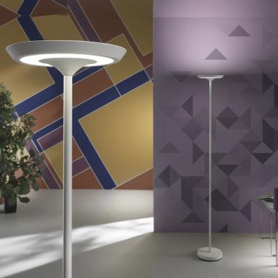 Lampada da terra led Ella nera