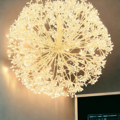 Ramo luminoso a sfera bianco 3750 Led con flash - Bianco Caldo