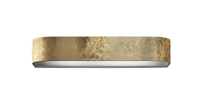 Applique moderna a Led Handles foglia oro