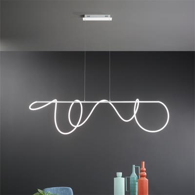 Sospensione moderna Led Line bianco