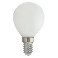 Lampadina a Led E14 a minisfera bianco latte - 4W