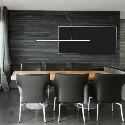 Sospensione led Line nera