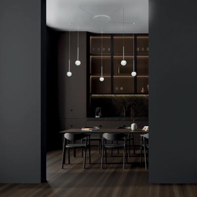 Sistema a sospensione led Lollypop nera | Ø 30 e 40 cm