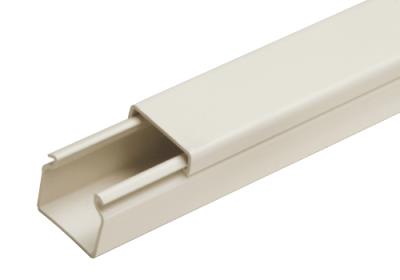 Minicanale con coperchio bianco 18x18mm - 2 metri