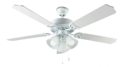 Ventilatore da soffitto classico 5 pale Ø 130cm - bianco