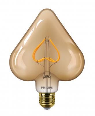 Lampadina a Led E27 a cuore anticata - 2,3W