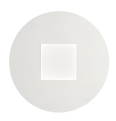 Plafoniera a Led rotonda con diffusore centrale grigio perla - Pixart