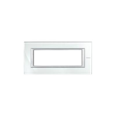 Placca Axolute 6 moduli White