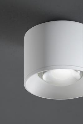 Plafoniera a Led moderna cilindrica a soffitto foglia di rame - Pocket