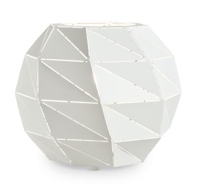 Lampada da tavolo semi-sferica con tagli di luce - Prysma