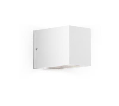 Applique da esterno con luce bidirezionale bianco - Qubo