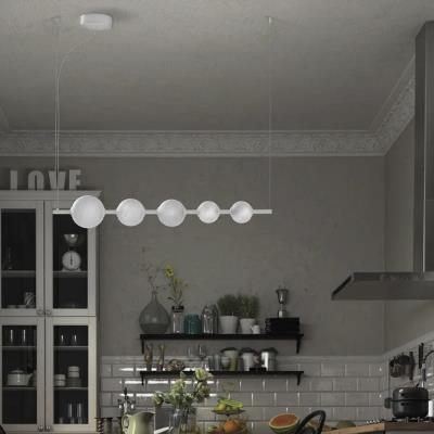 Sospensione lineare a led Stick nera