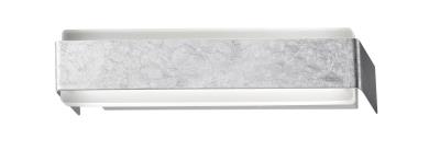 Applique a Led moderna con mono emissione in metallo foglia d